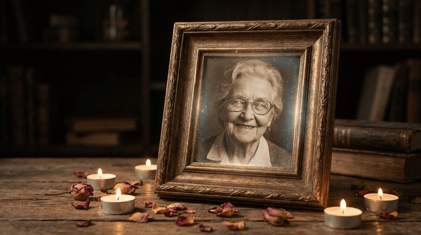 Memorial and tribute videos — make a loved one's photo sing with AI lip sync