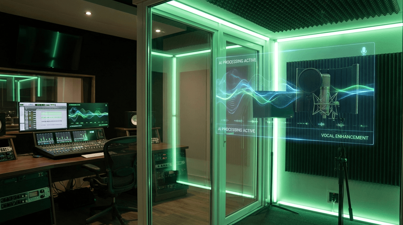 AI vocal generation studio