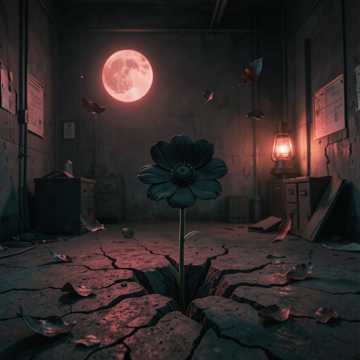 Black Flower