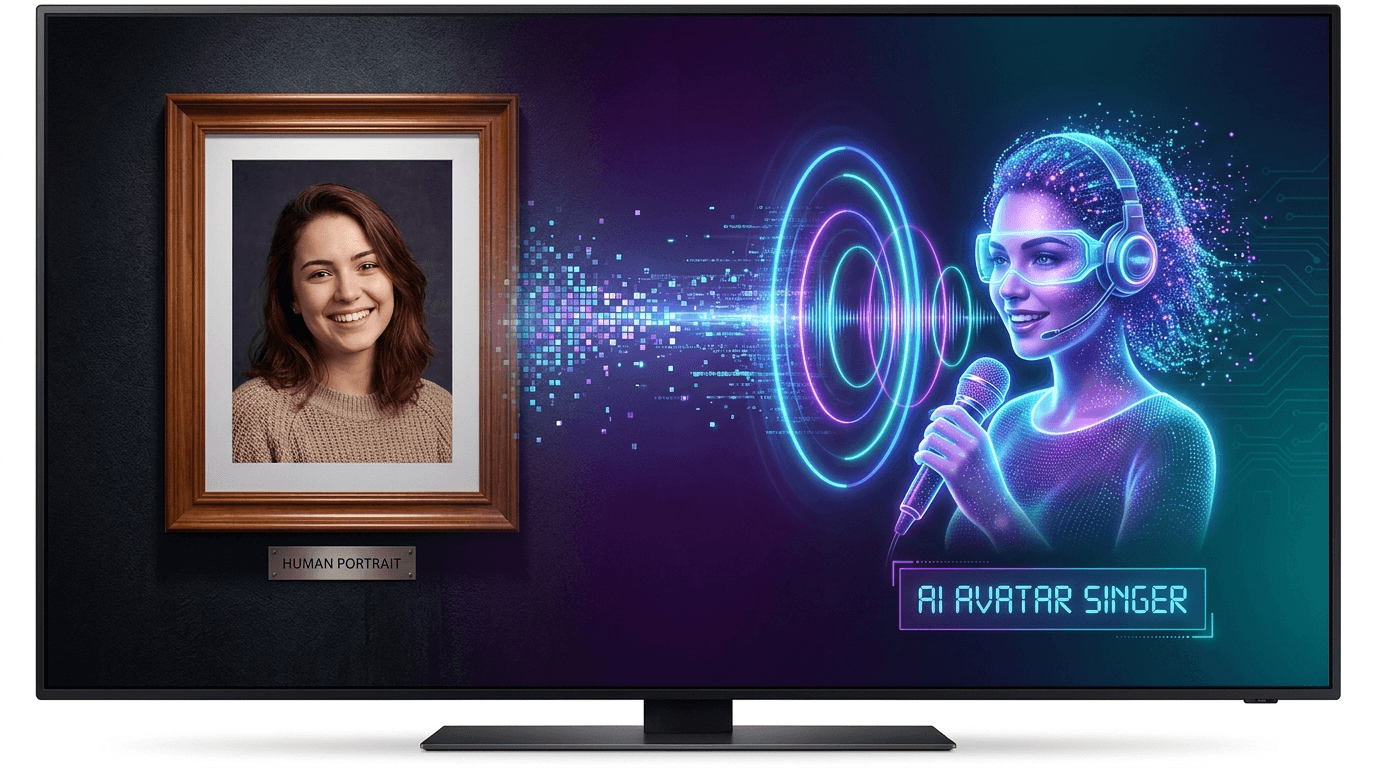 AI music video generator: transform a photo into a lip-synced singing video